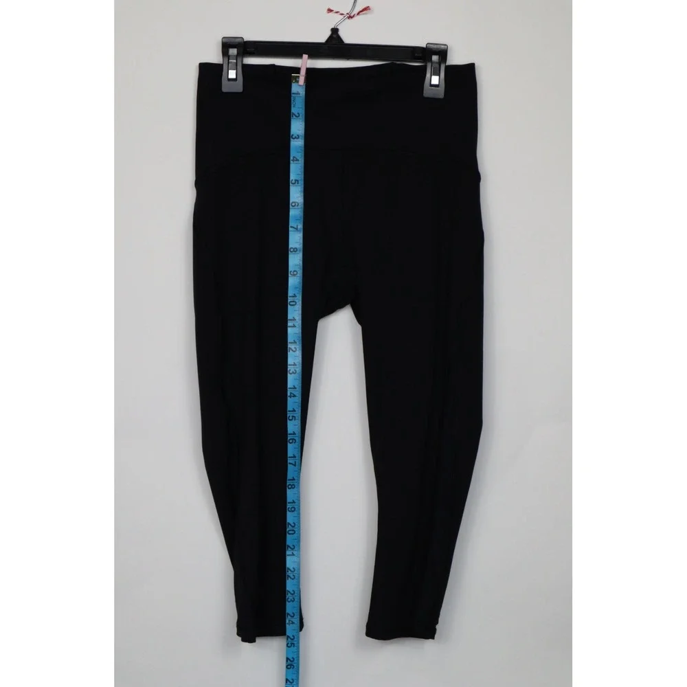 Lululemon Train Time Black Cropped‎ Leggings Size 6